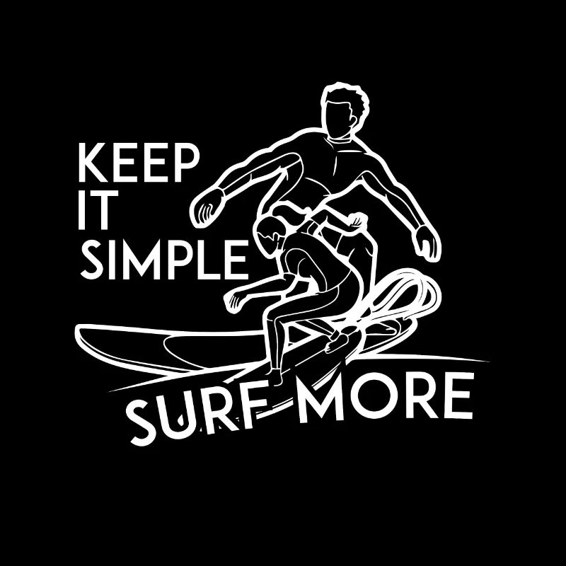 Restez simple surfeurs plus