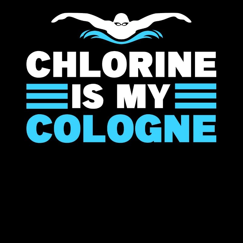 Nageur sauveteur | Le chlore est mon eau de Cologne