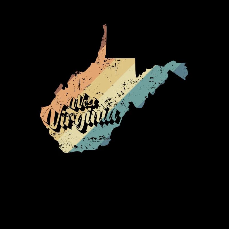 West Virginia Map USA State