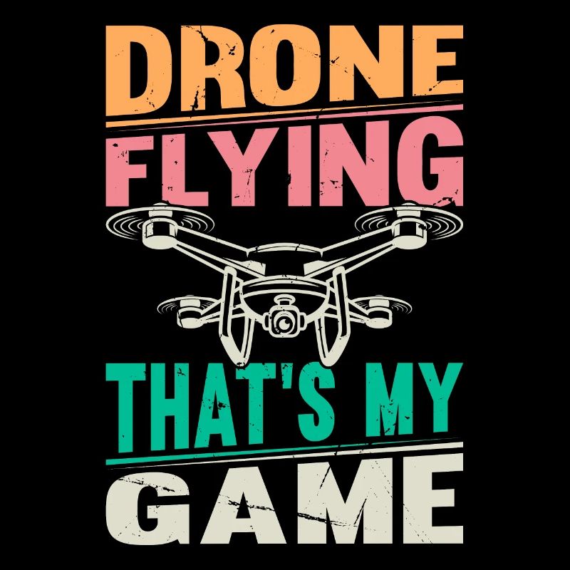Pilote de drone quadricoptère - Drone volant C’est mon Ga