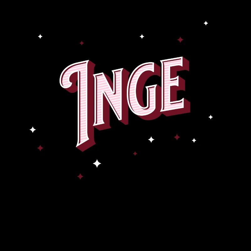 Inge name personalized