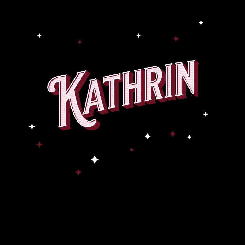 Kathrin's name personalized