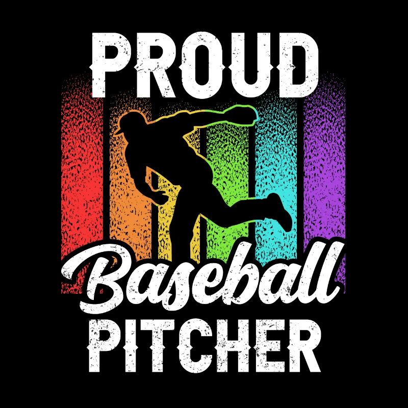 Proud Baseball Pitcher Hobby Pitcher Player