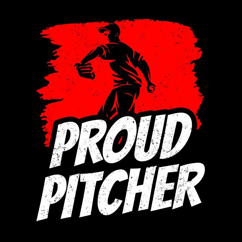 Proud Baseball Pitcher Player Thrower Hobby