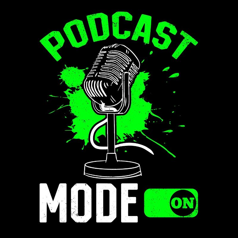 Podcast Host Podcasting Podcaster - Podcast Mode O