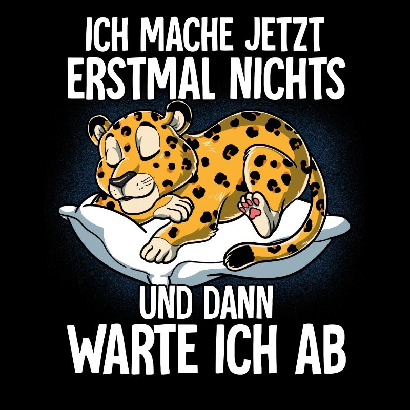 Langschläfer Leopard Müde Schlaf