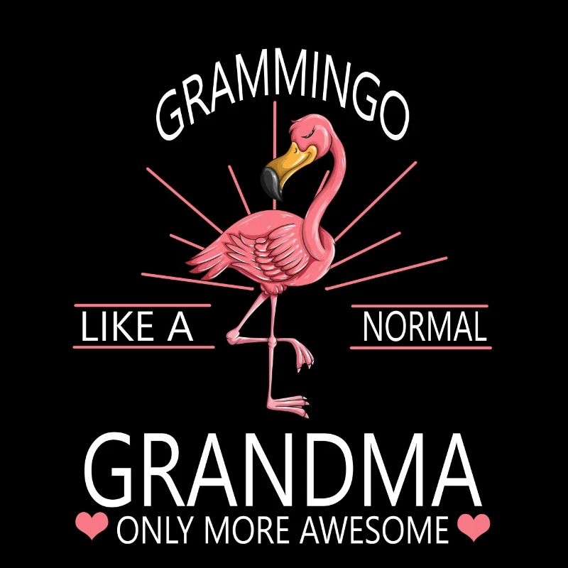 Großmutter Liebe Oma Geschenk Flamingo Grammingo