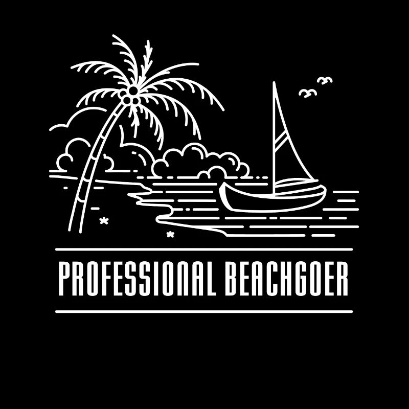 Professionnel Beachgoer Holiday Beach Beach
