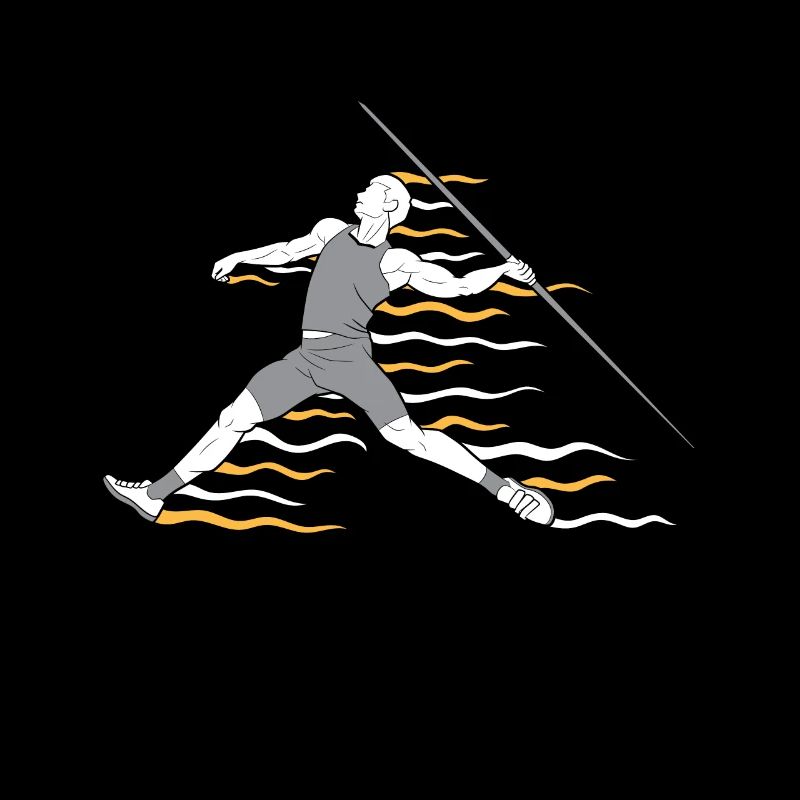 Lancer du javelot athlétisme Lanceur de javelot