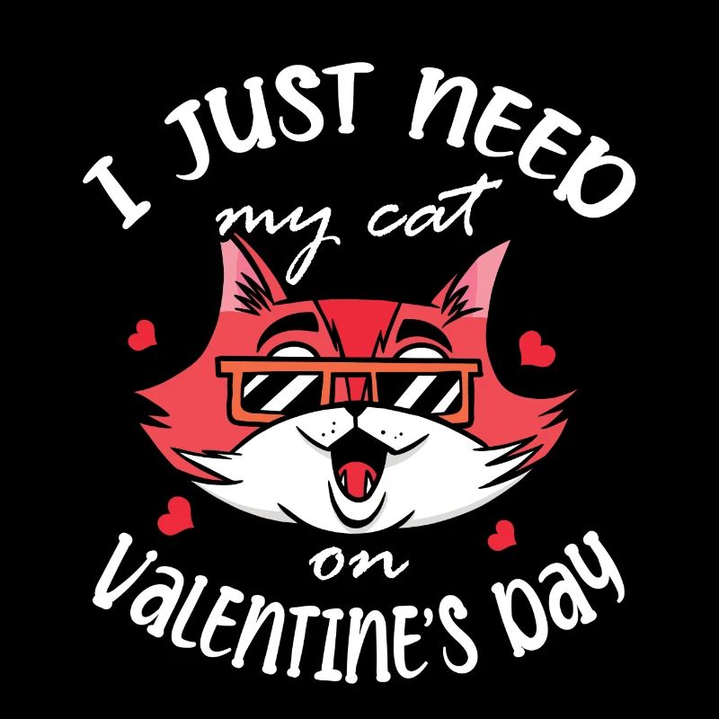 J’ai juste besoin de mon chat pour la Saint-Valentin