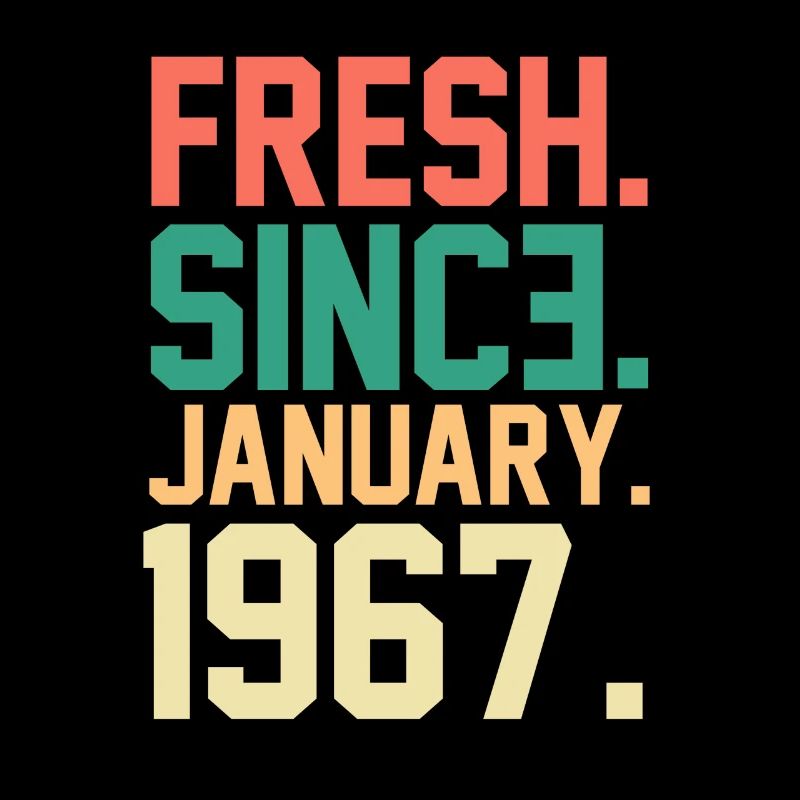 Januar 1967 Geburtstag