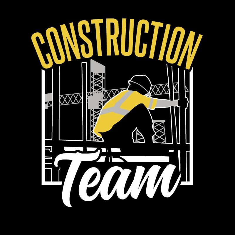 Bau Team Teamwork Baustelle Bauarbeiter