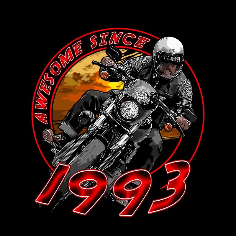 Awesome since 1993, Biker Geburtstag