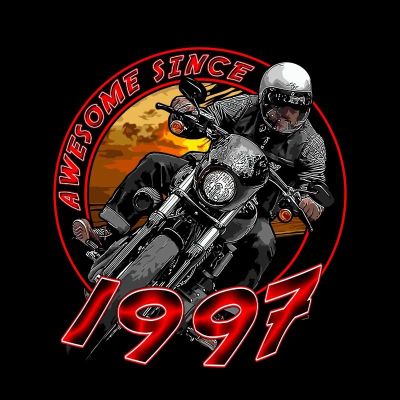 Awesome since 1997, Biker Geburtstag
