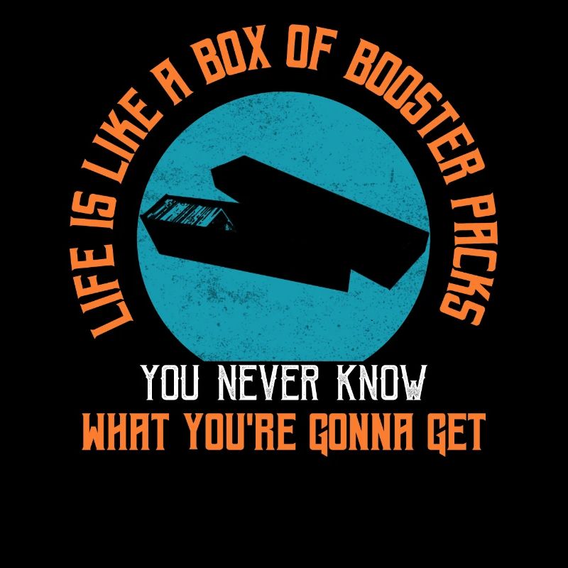 La vie est comme une boîte de boosters Collectionneur de cartes