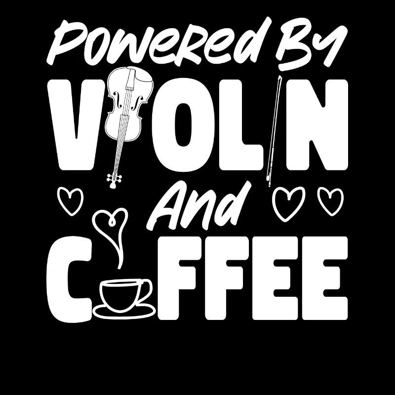 Café violoniste pour violon alimenté par