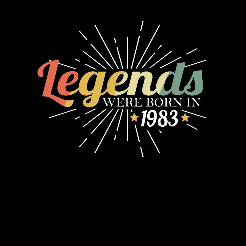Legends were born in 1983