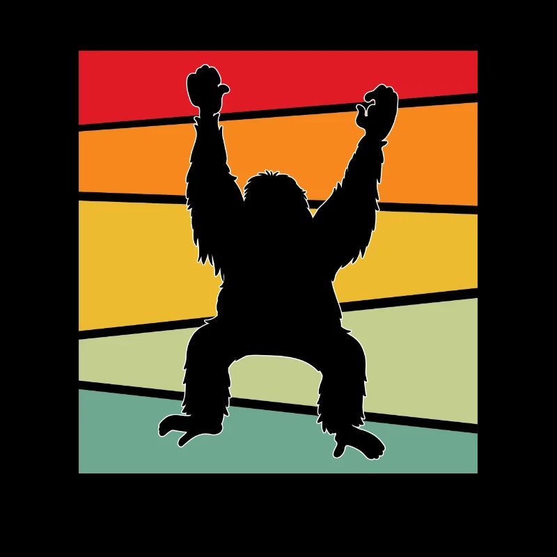 Orangutan Retro