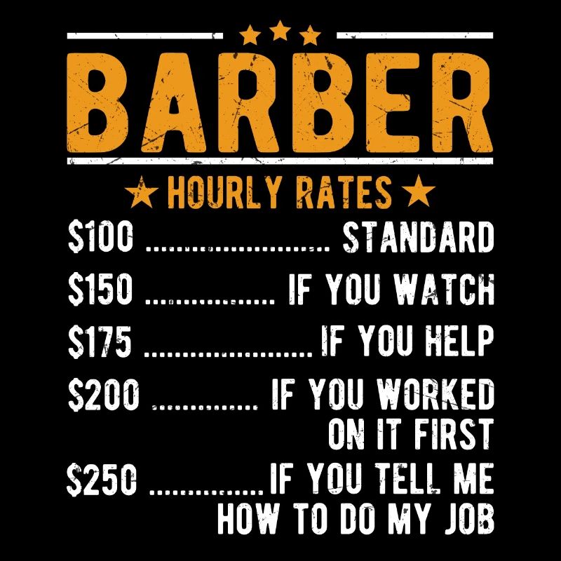 Salaire horaire de barbier