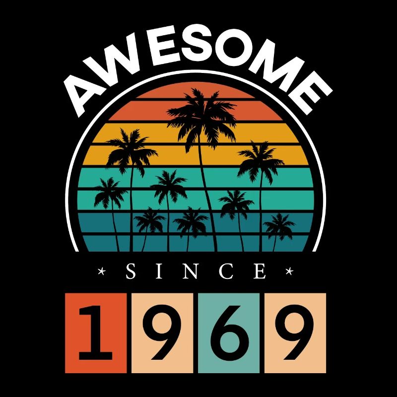1969 Anniversaire Naissance Millésime