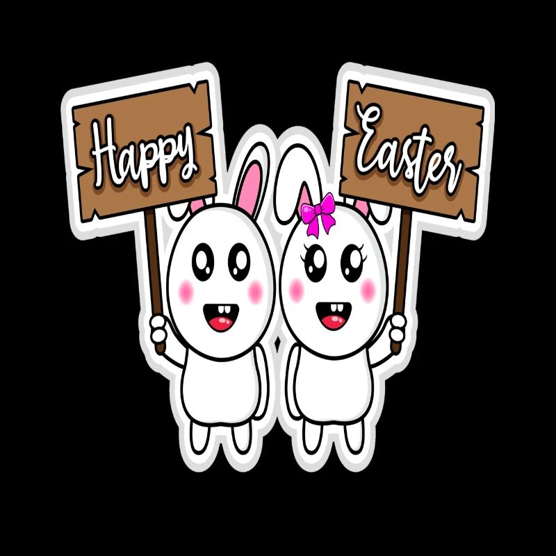 Happy Easter Happy Easter Cute Easter Bunnies Funny