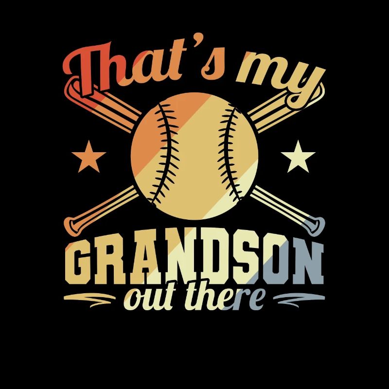 Großvater eines Baseballspielers