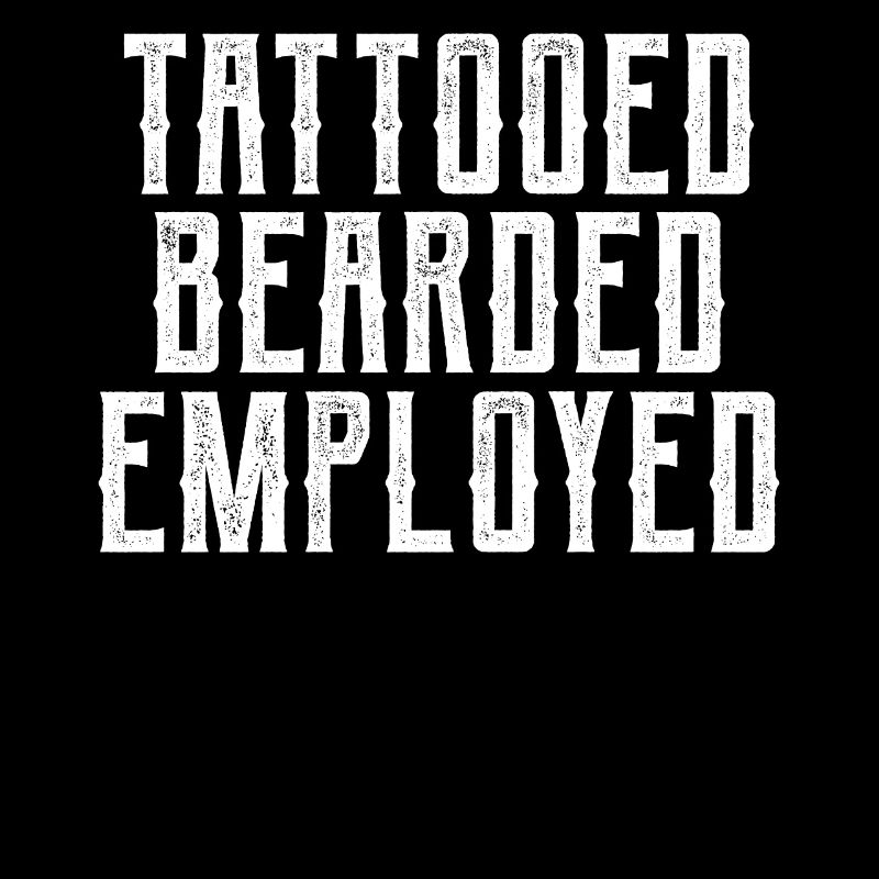 Bearded tattooed employed | Beard Tattoo Tattoos