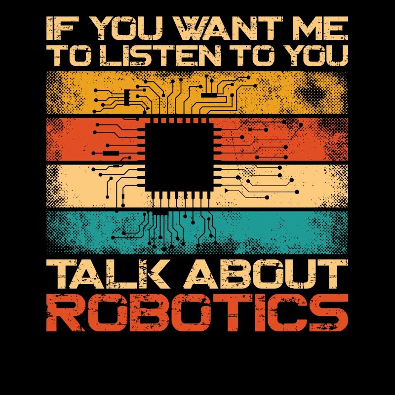 Robot Robotics Engineer Retro