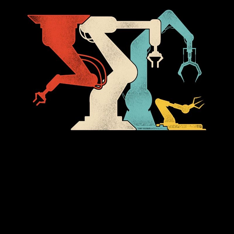 Robot Robotics Engineer Retro