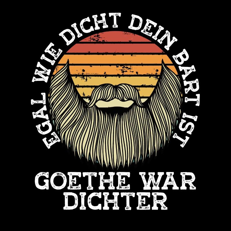 Dichter Bart Goethe war Dichter