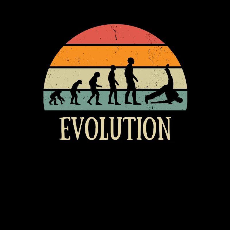 evolution vintage danse hip hop humour breakdance