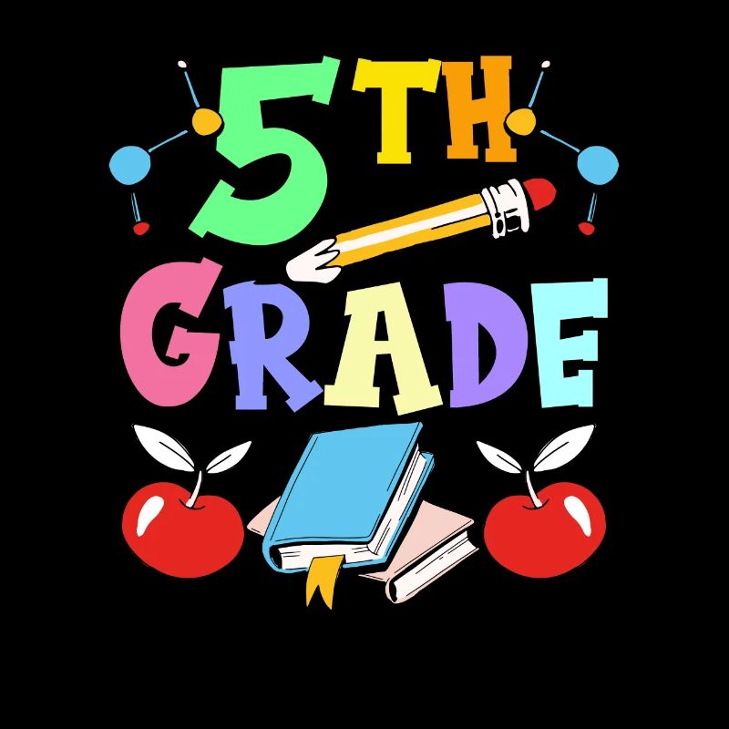 5th Grade School 5th Class Fifth Grader Fifth