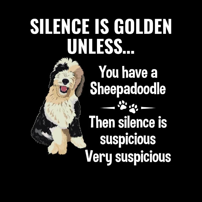 Sheepadoodle Doodle Hund