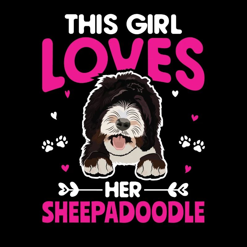 Sheepadoodle Doodle Hund