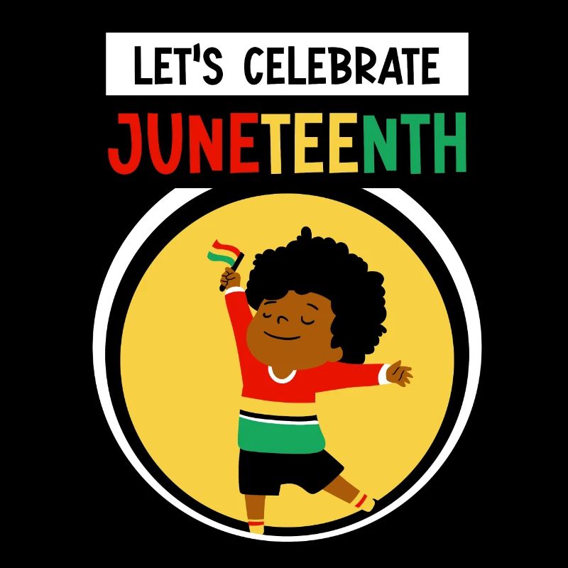 Feiern Wir Den Juneteenth African American Black