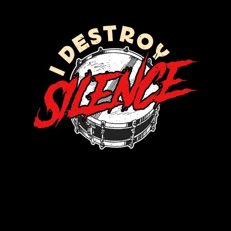 Caisse claire I Destroy Silence Marching Band Drummer