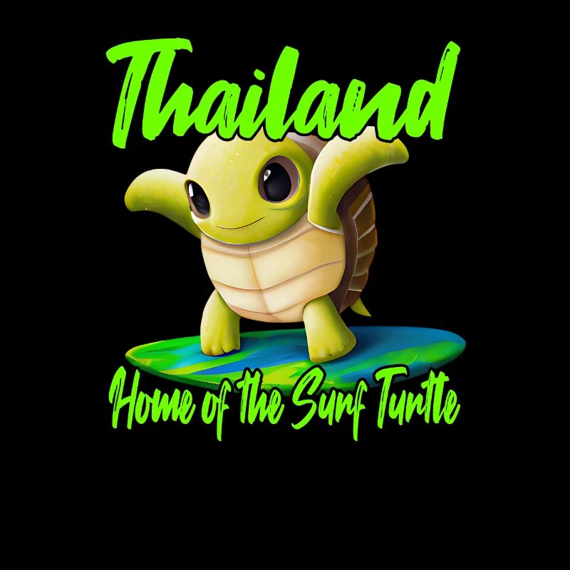 Thaïlande Maison de la tortue de surf