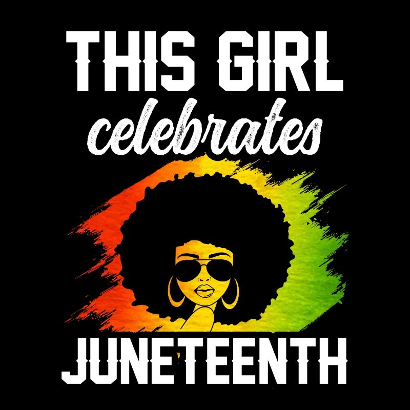 Cette fille célèbre Juneteenth Mama Black
