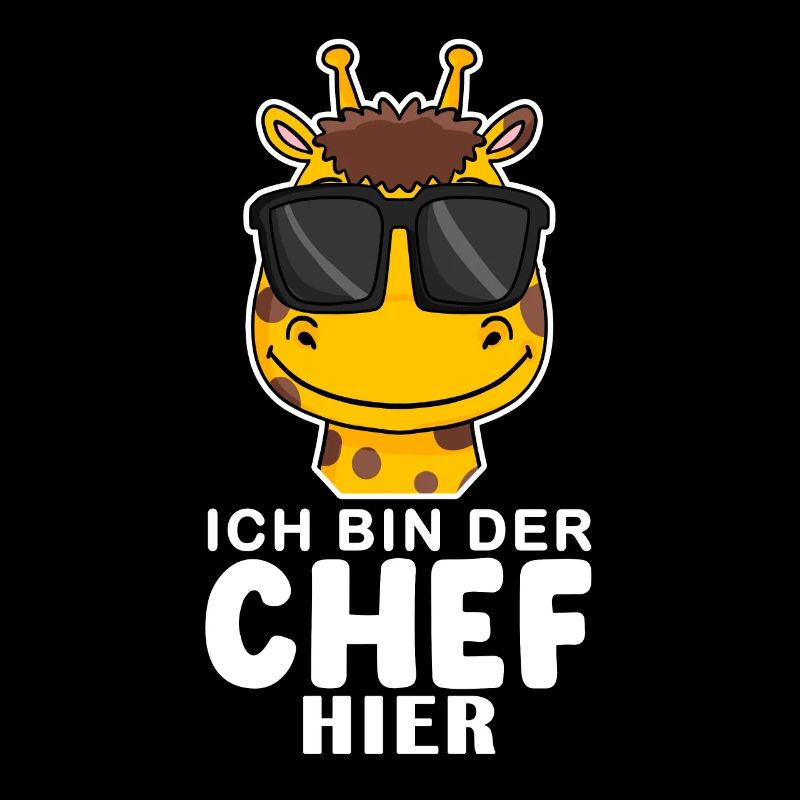 Cool Giraffe Chef Spruch