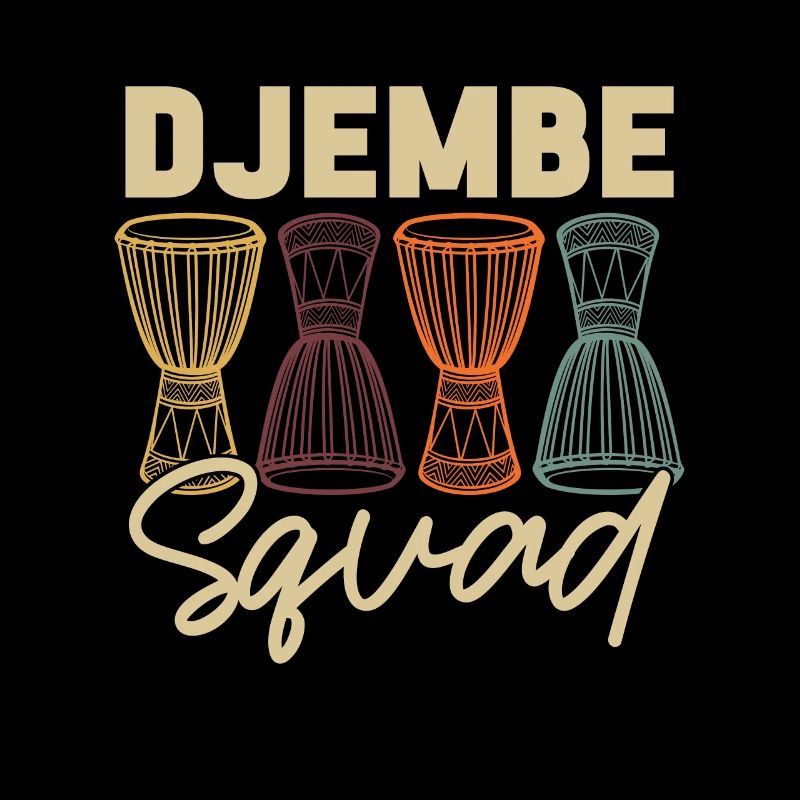 Djembe Squad Percussion Instrument Djembe Player