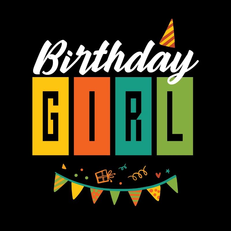 Geburtstags Mädchen