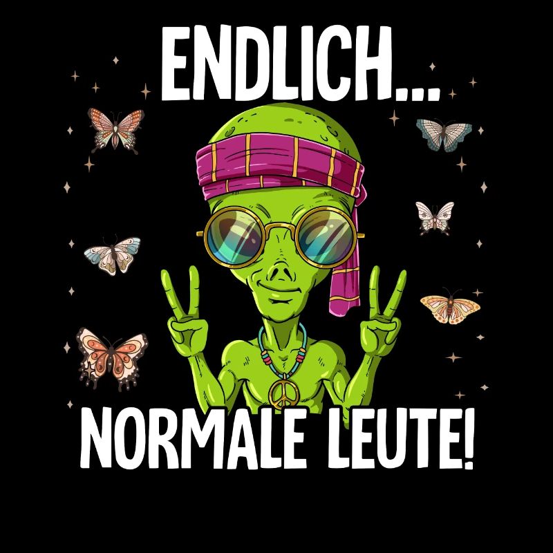 Endlich Normale Leute Hippie Goa Rave