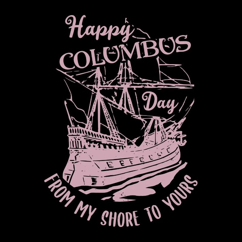 JOYEUSE JOURNÉE DE CHRISTOPHE COLOMB DE MY SHORE À LA VÔTRE