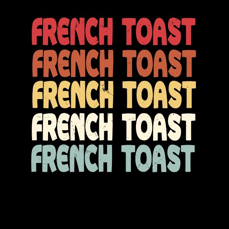 French Toast lettering