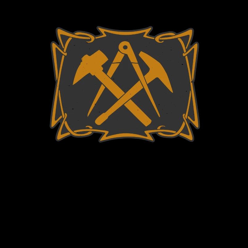 Dachdecker Handwerkszeichen Zunftzeichen