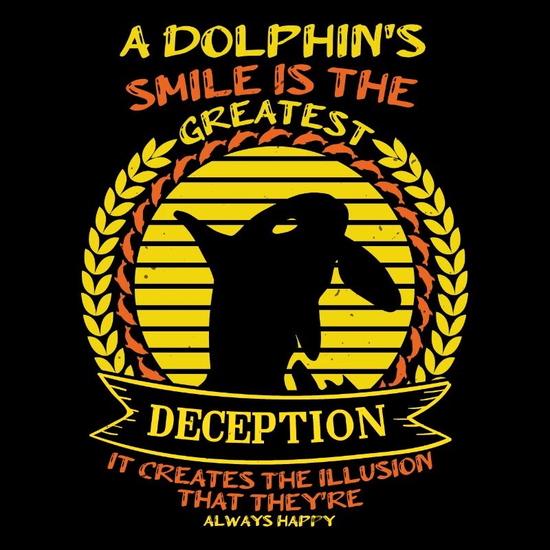 DOLPHINS SMILE IS THE DECEPTION