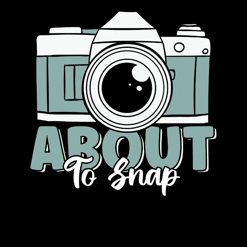 About To Snap Funny Vintage Camera Lover