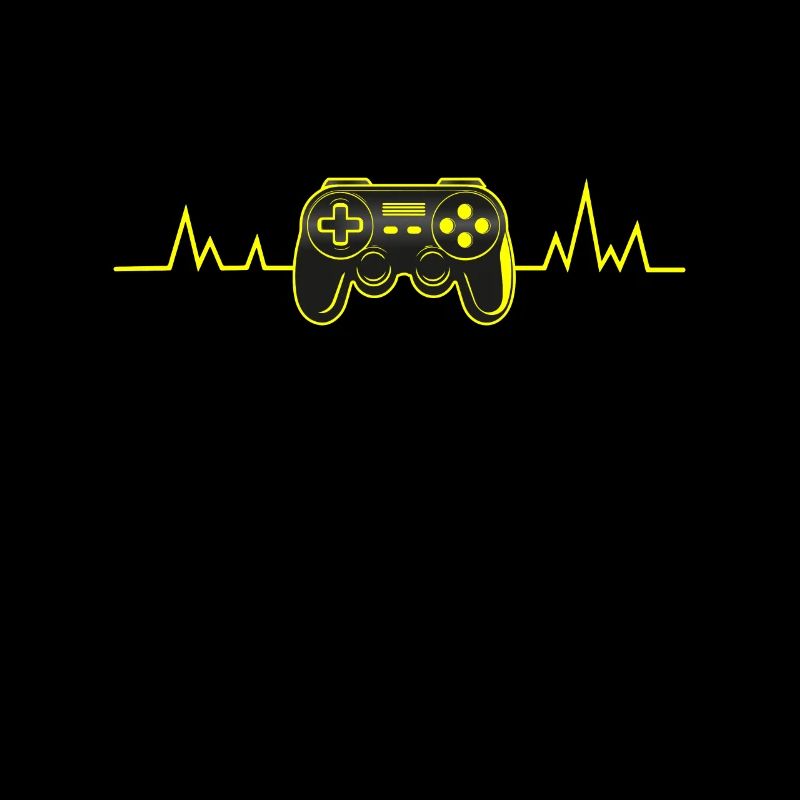 Gaming Herzschlag Controller Puls Gamer