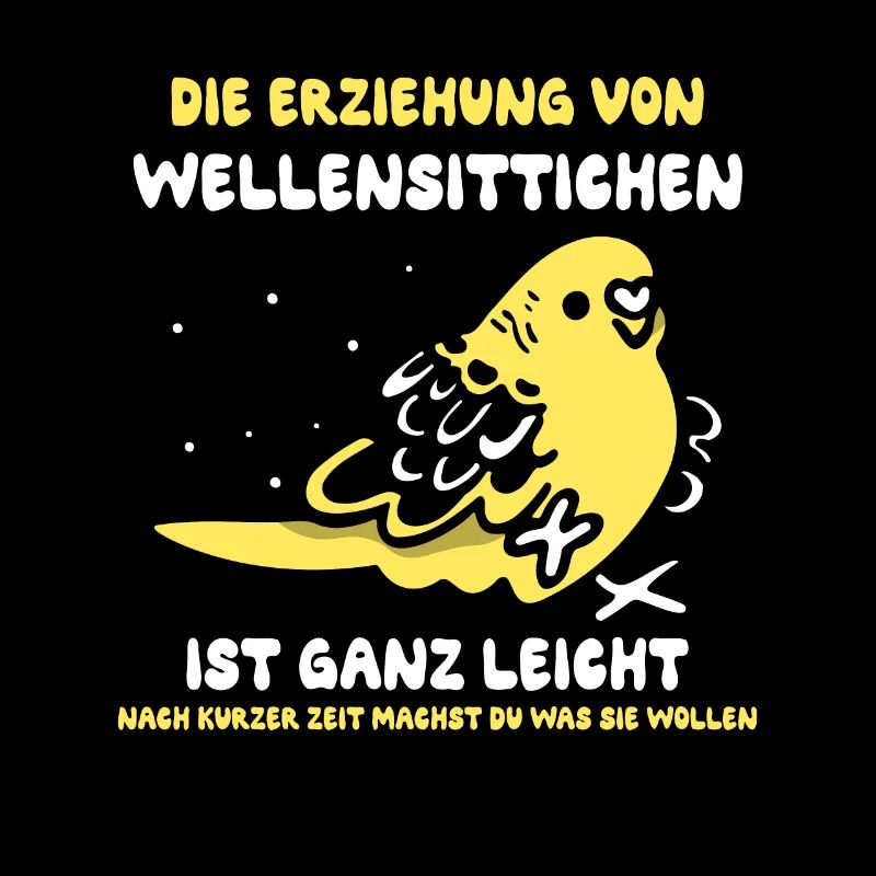 Die Erziehung von Wellensittichen