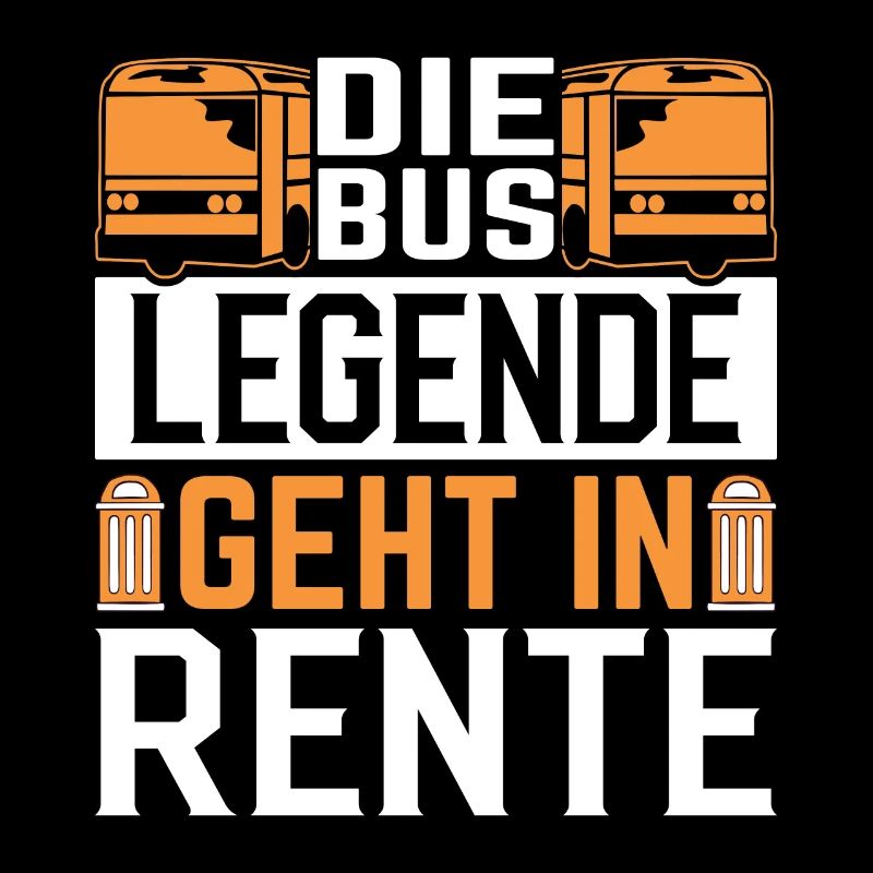 Rente Busfahrer Geschenkidee Spruch Rente Beruf